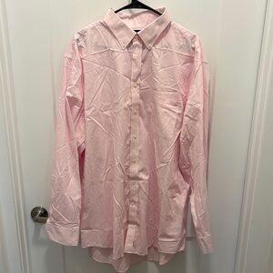 Stafford Light Pink Button-Down Dress Shirt